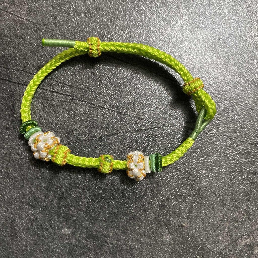 Handmade Dunhuang Color Pan Chang Knot Rope Jewelry Accessory for Men and Women