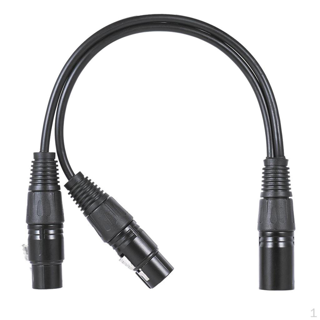 

Разветвитель XLR Y 0,3 м/1 фут, гнездовой и двойной штекерный микрофонный кабель, шнур для микрофона