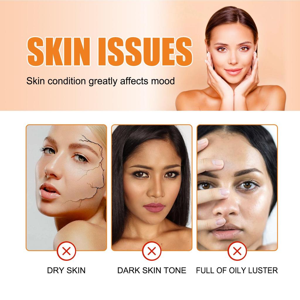 OUHOE Moisturizing Brightening Bare Face Cream, Nourishes and Repairs Skin, Hydrates, Brightens Skin Tone, For Face, 50g