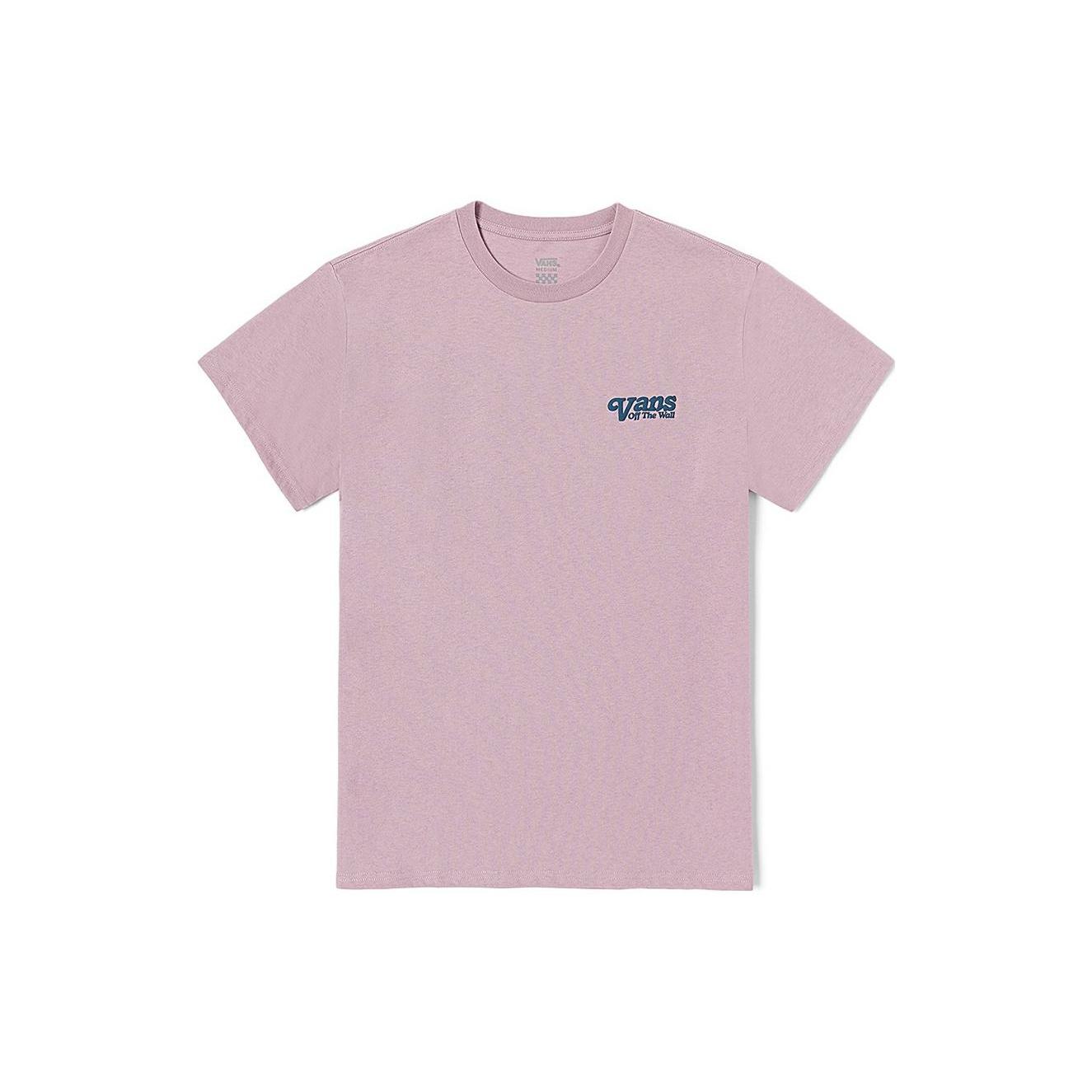 (WMNS) Vans kitten Off The Wall T-shirt Pink Women s VN0008ZJBLT XL