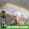Spray Limpador de Interiores de Carro com pH Neutro Agente de Limpeza para Teto Painel Couro Tecido Spray Agente de Limpeza Acessórios para Carro