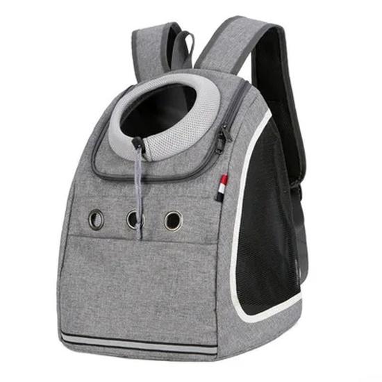 Double Shoulder Strong Pet Carrier Backpack Dog Cat Outdoor Travel Carrier Packbag Portable Pet Bag Mesh Backpack Head for Dog