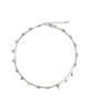 Monoflux Drift Stone Wave Double Chain Necklace