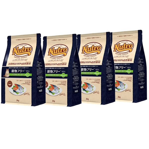 

Natural Choice Cat Grain Free Adult Salmon 2 кг x 4 шт. набор [Nutro]