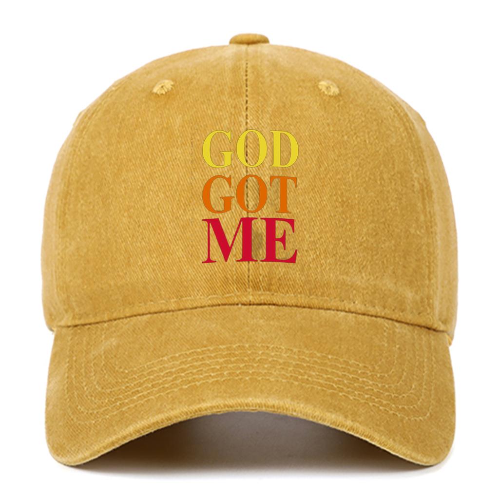 Colorful letter printed baseball cap, street casual sun hat suitable for daily wear, outdoor sports, fishing and sun protection