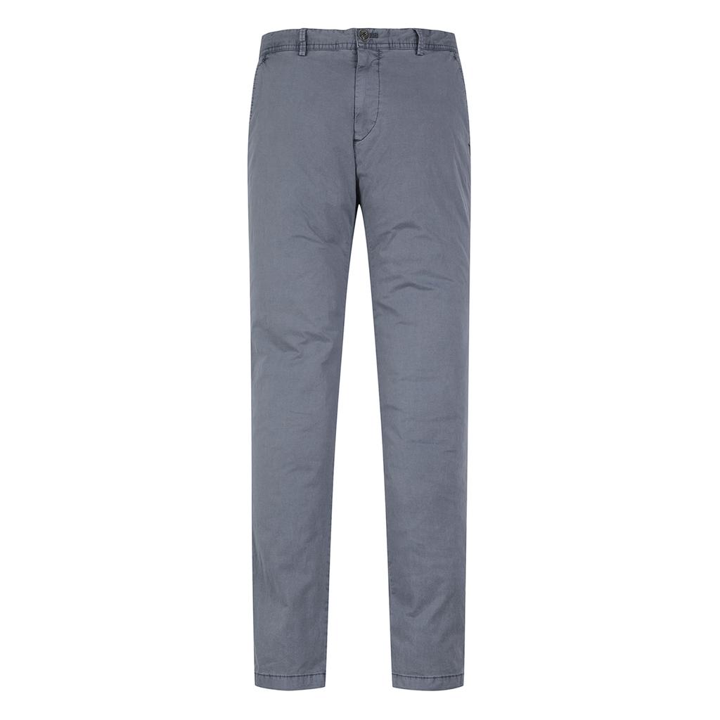 FERRAROMILANO Men'S Garment Dyed Pants Dark Blue (A0C725145)