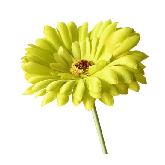 Artificial Gerbera Flowers Realistic Fake Long Stem Flower Bouquet for Vase Indoor Home Floral Arrangements Wedding Party Table Centerpiece