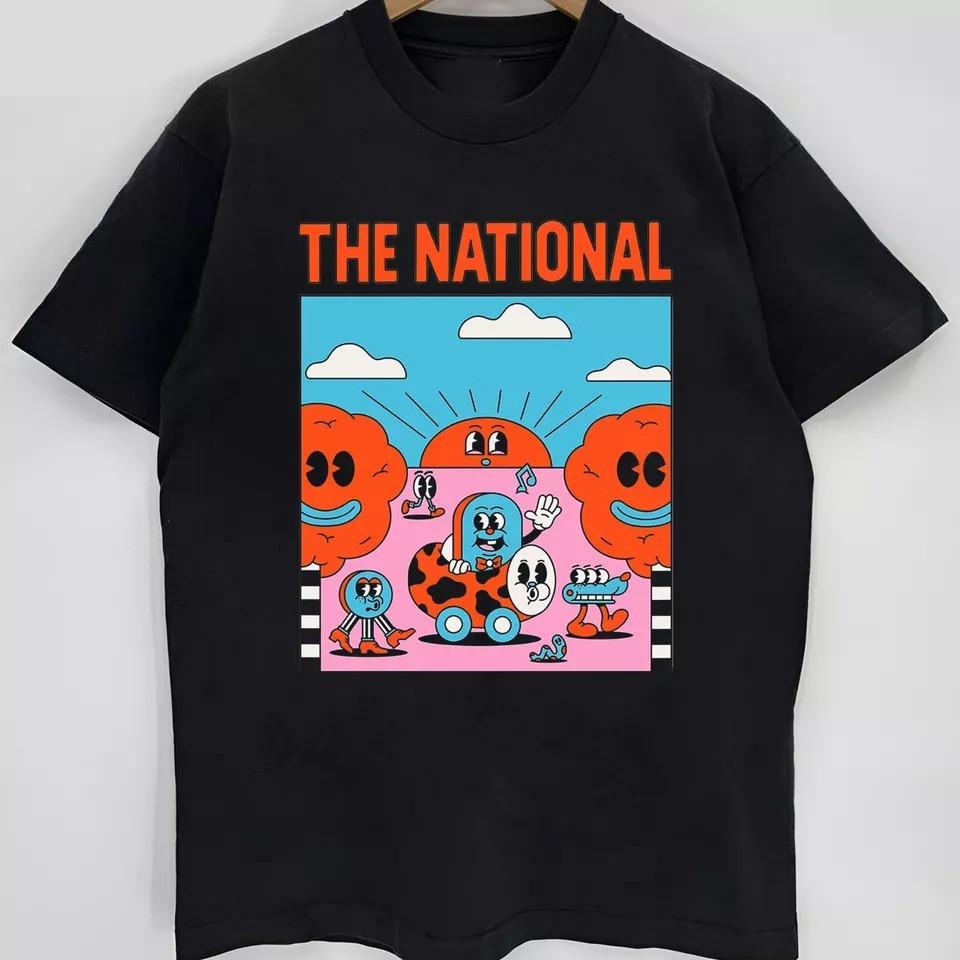 New The National Funny Band Album Tour Cotton Black S-5XL T-Shirt Unisex T-Shirt M