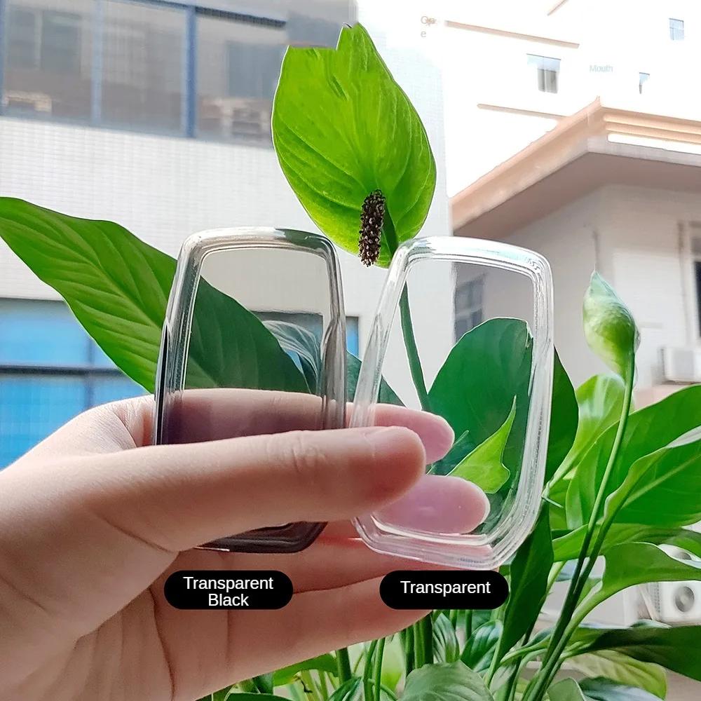 Black Transparent Key Fob Case Cover for Toyota for Sienna for Venza for Hilux Car Key Case Modification Accessories