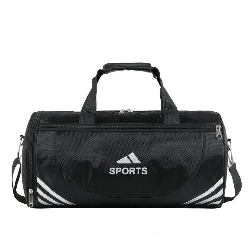 Water-Repellent Sports Fitness Bag with Wet/Dry Separation, Large Capacity, Lightweight, Handheld & Crossbody Travel/Yoga Bag