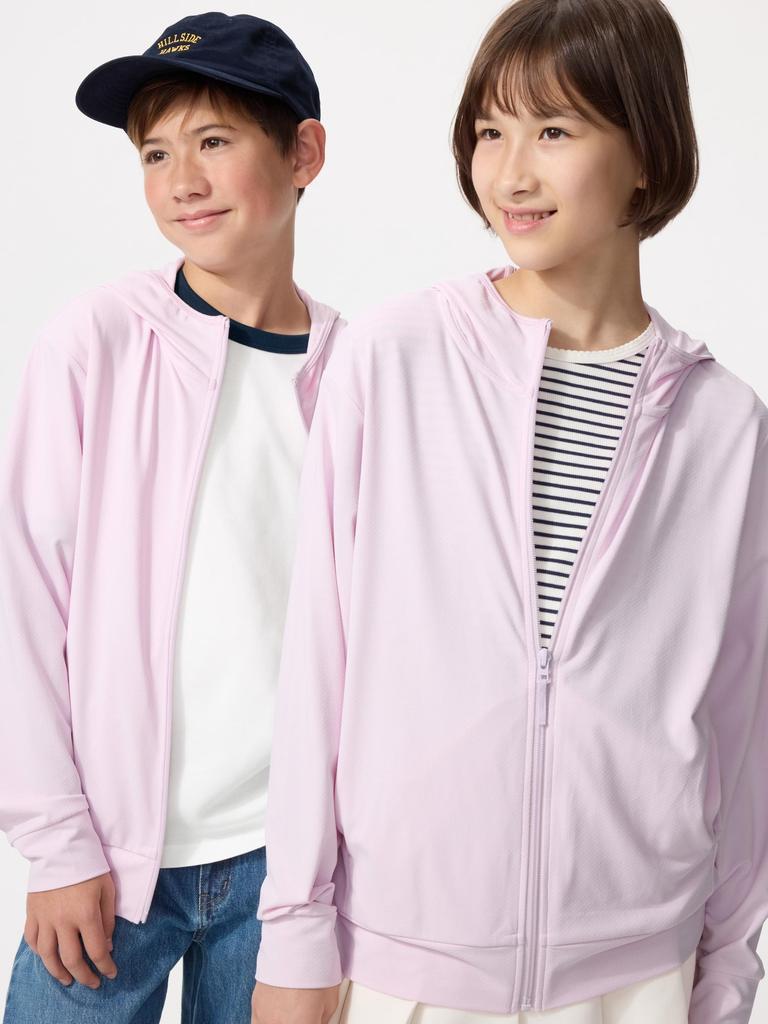 Uniqlo Japan Air Rhythm Uv Cut Full Zip Hoodie