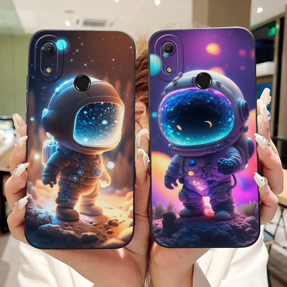 For Huawei Y6 Y6s Y6 Prime 2019 Case Stylish Painted Soft Silicone TPU Phone Back Cover For Honor 8A Prime Pro 2020 Funda Coque