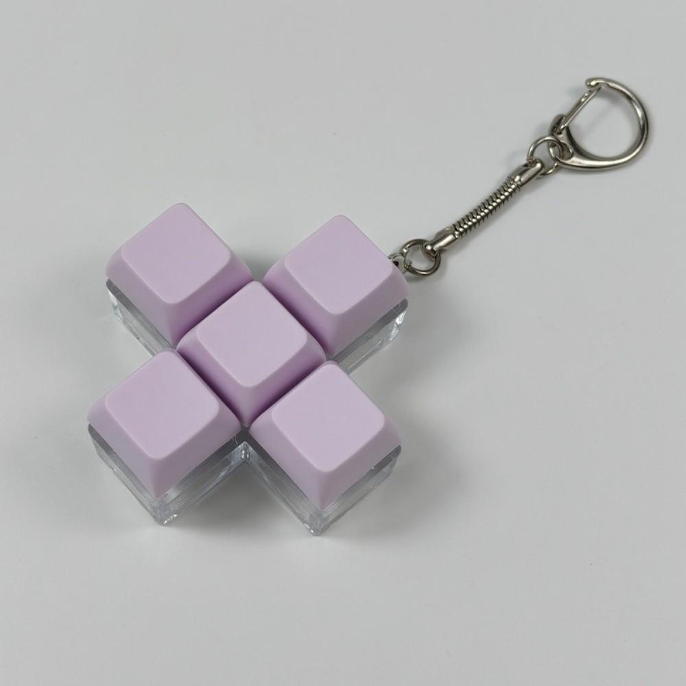 Breloc Fidget Buton Cheie 1/2/3/4/5 Chei Jucărie Decompresie Relaxare Deget Tastatură Adult