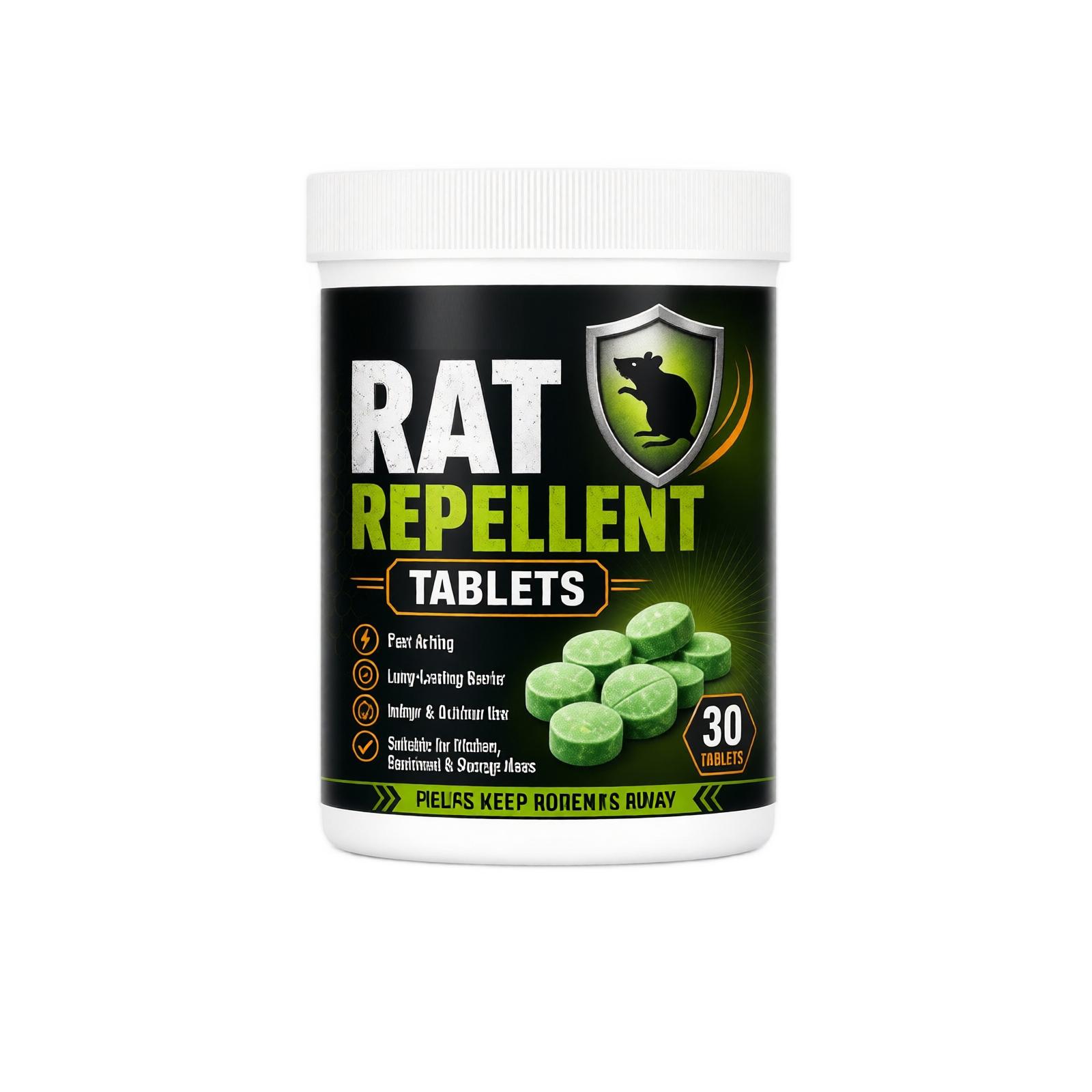 Plant-Based Scent Pellets - Repels Mice and Rats in Kitchen, Basement, Storage One Size