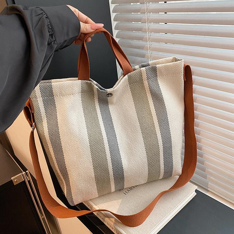 

Сумка-тоут Тканевая сумка Женская сумка Модная универсальная Элегантная сумка через плечо Повседневная сумка-тоут для поездок на работу серый