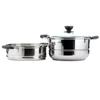 Supor 304 Edelstahl 2-stöckiger Dampfkochtopf