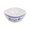 Melamine Blue & White Porcelain-Style Small Bowl for Seasoning, Rice, Porridge, Soup - Ideal for Hotels & Restaurants