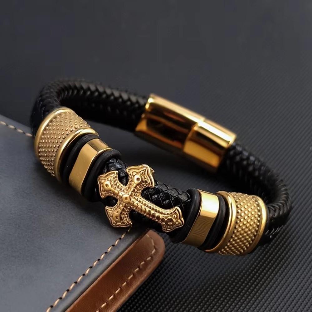 Handgewebtes Kreuzarmband Kreuzschmuck Armband Harajuku Charme Armband Geschenk