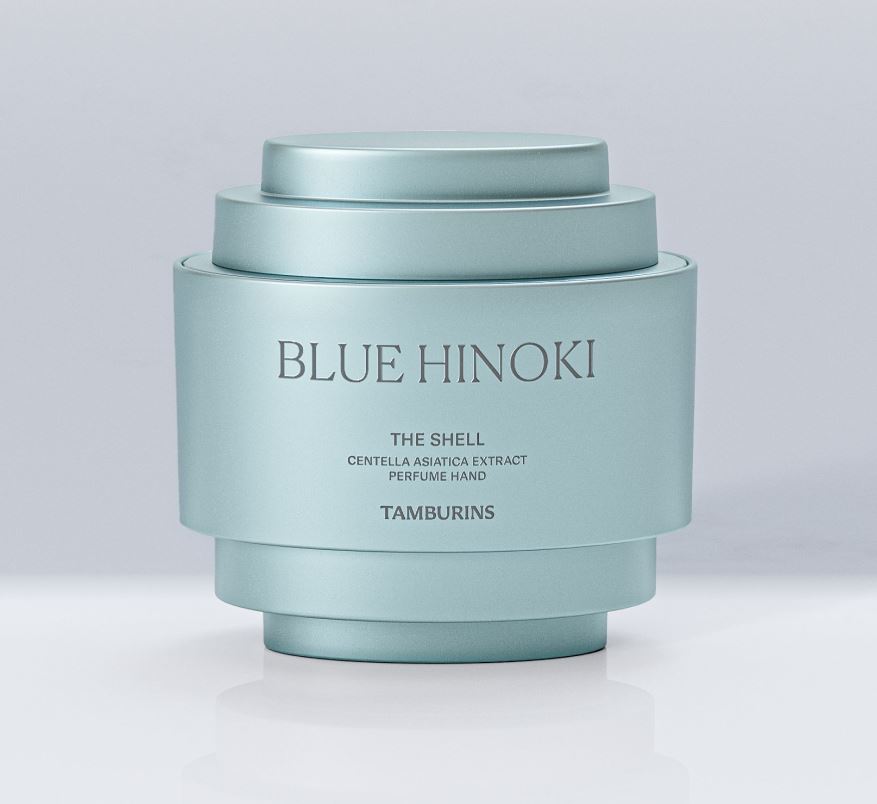 TAMBURINS SHELL PERFUME HAND BLUE HINOKI 15ml