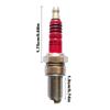 Motorcycle Spark Plug 1/3 Electrodes A7TC D8TC For GY6 CG 50 70 110 125 150CC Motorcycle ATV Scooter Dirt Bike Go Kart