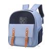 Cat Backpack Large Capacity Portable Brthable Dog Cat Carrying Double Shoulder Bag for Pet Outing Travel Hiking