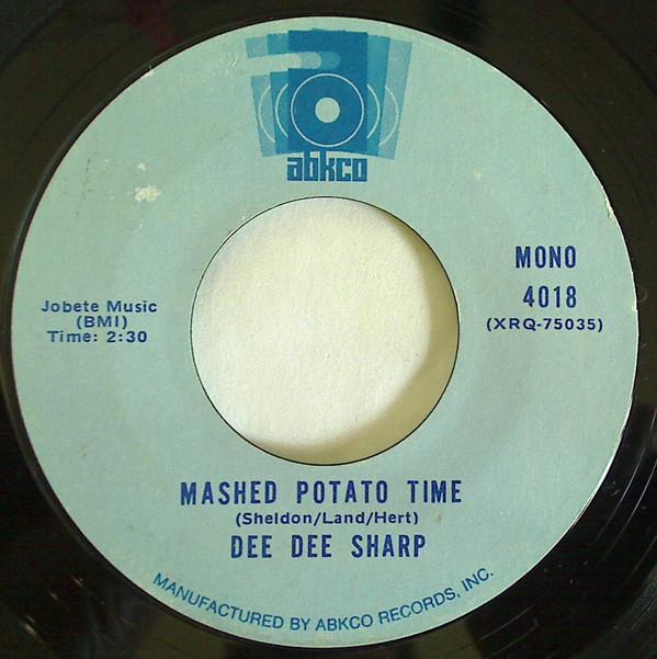 

7inch Record DEE DEE SHARP - Mashed Potato Time / Ride 4018 ABKCO 1973 US Rock Used