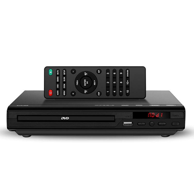 HD 1080P Household DVD Player Children's HD Eye Protection Mini CD Player Intelligent Dolby 5.1 Surround Sound VCD Machine