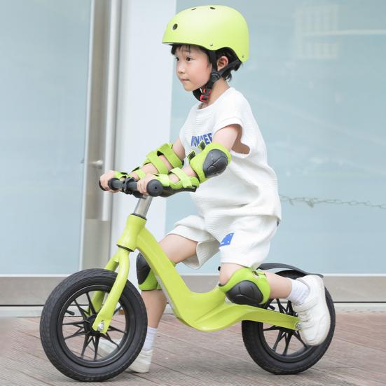 7Pcs/Set Kids Cycling Protective Gear Kit Roller Skate Skateboard Skating Bike Scooter Adjustable Helmet Knee Elbow Pad Wrist Guard Protector