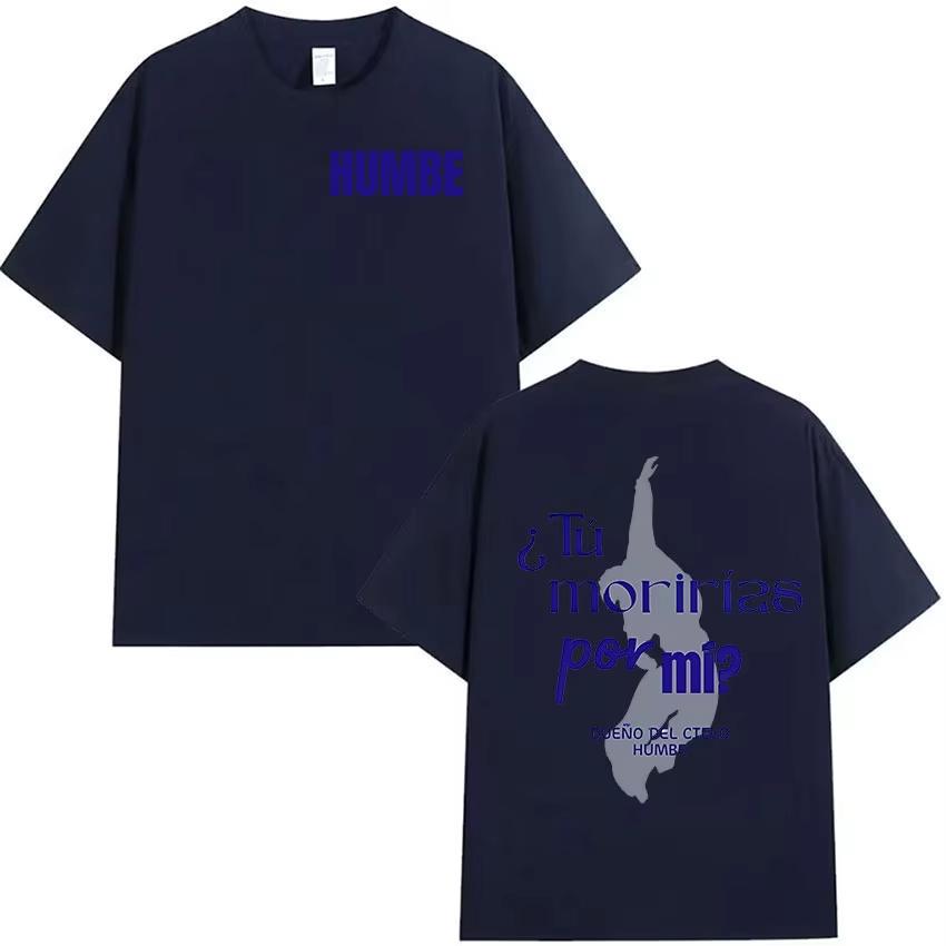 Humbe Dueno Del Cielo Tour 2026 T Shirt Unisexs Vintage High Quality Fashion Tshirts Casual Clothing pure Cotton Short Sleeve Top