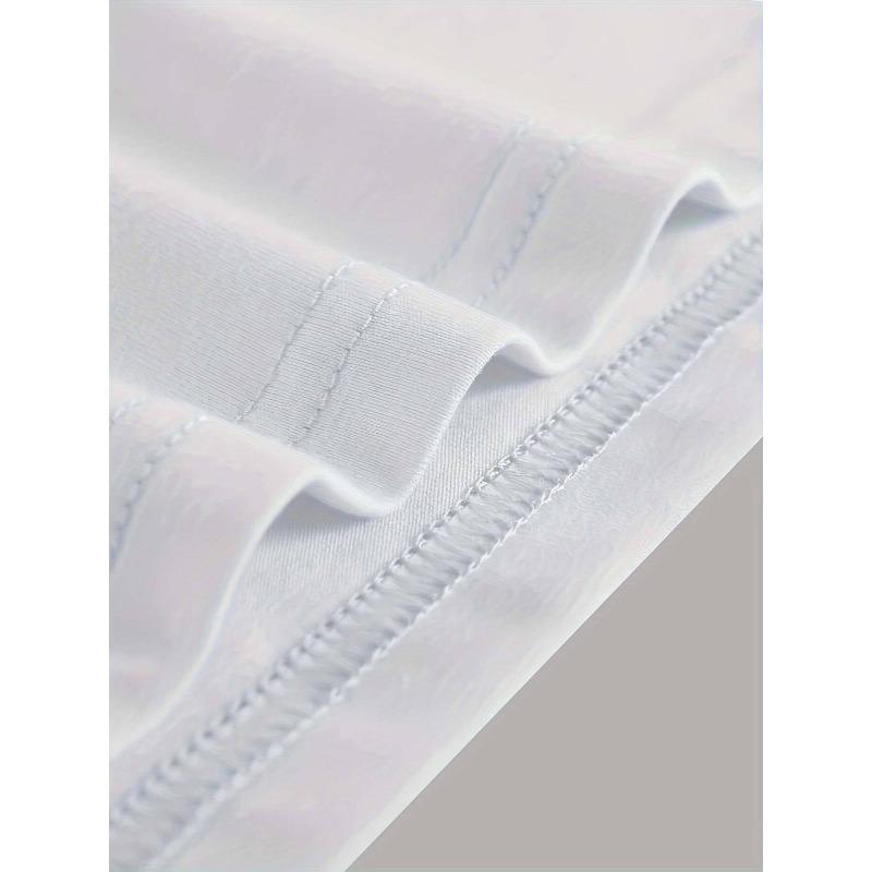 European Size Women's Happy Cherry Cherry Print Short Sleeve T-Shirt - White Relaxed Fit Round Neck Blouse with Happy Cherry Logo