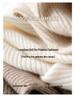 100% Pure Cashmere Striped Round Neck Slim Fit Women's Winter Vest