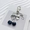 Fashionable Cherrys Bag Charm Keychain for Women with Sturdy Alloy Materials Designs for Purses Handbags Backpacks