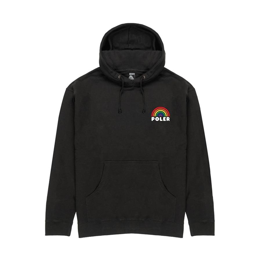 Polar Staff Rainbow Hoodie Black L (P22H840230624054)