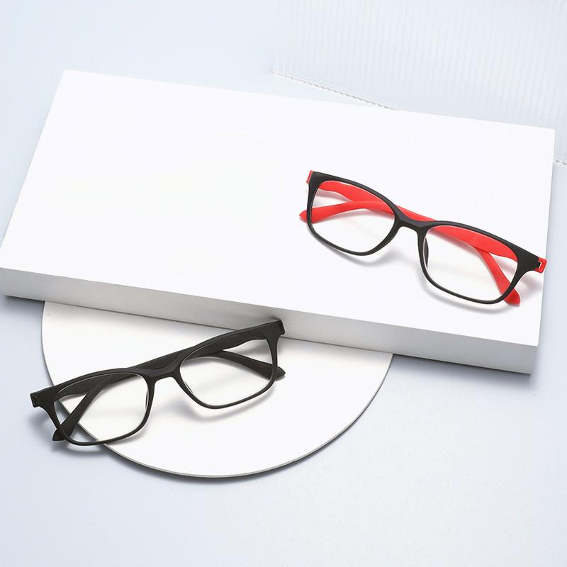 4PCS Anti-blue Light Reading Glasses Ultralight TR90 Sport Presbyopia Eyeglasses Women Men Far Sight Optical Eyewear