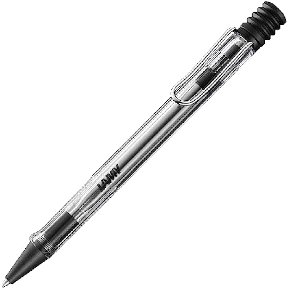LAMY (Ramy) Safari Vista (Vista) Ballpoint Pen - Ergonomic Grip Line Width M - Comfortable for Lo...