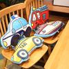 40x50cm Neues Auto Feuerwehr LKW Bagger Plüschtiere Stoffpuppe Kuschelkissen Stuhlpolster Kinder Jungen Geschenke Zimmerdeko