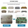 Christmas Sofa Slipcovers Stretch Sofa Cover for Living Room Kids Pets All Inclusive Couch Cover Non Slip Furniture Protector