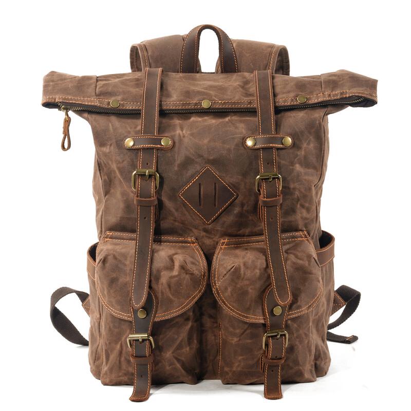 

Li Shen Waterproof Canvas Travel Backpack 38x15x45 cm