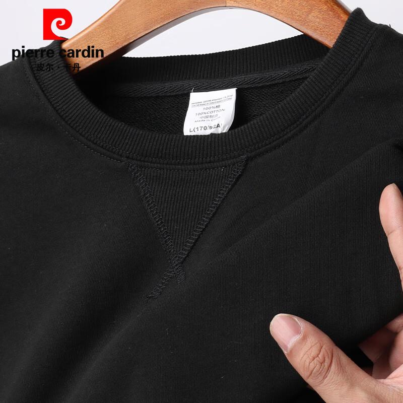 Pierre Cardin Men's 100% Cotton Crew Neck Sweatshirt