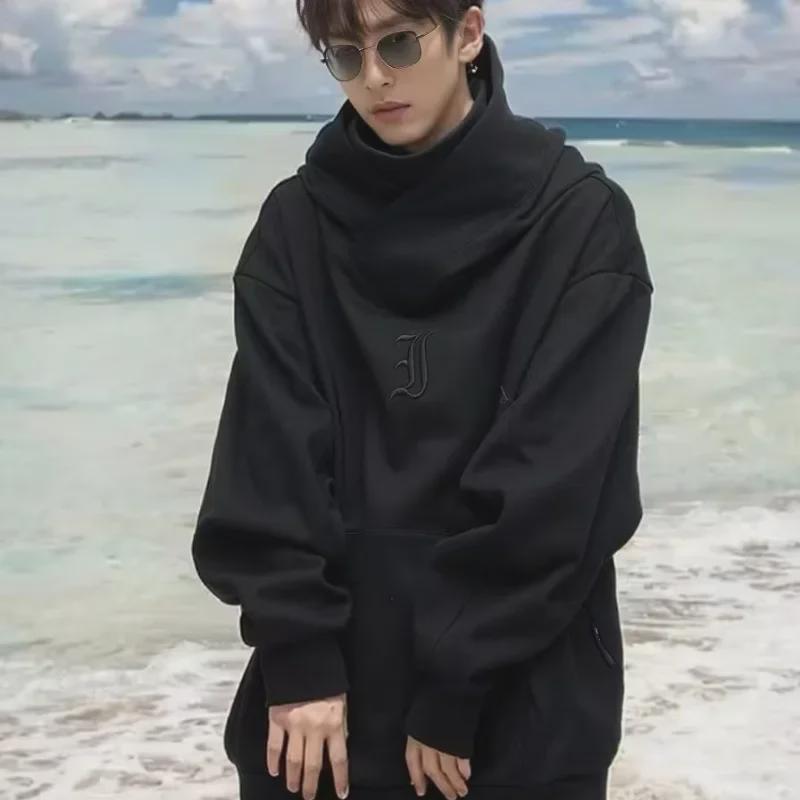 2023 Men's American High Street Functional Hooded Jacket - Trendy All-Match Casual Top