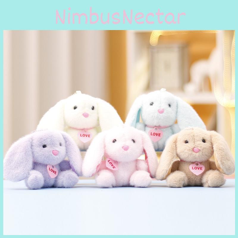 Soft And Huggable Plush Rabbit Toy Beautiful Gift For Girls Perfect For Keychains