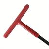 1pc Exhaust Spring Puller Tool Snowmobile ATV Motorcycle Muffler Exhaust Stand Removal Tool T-Handle Type with Rubber Coating.