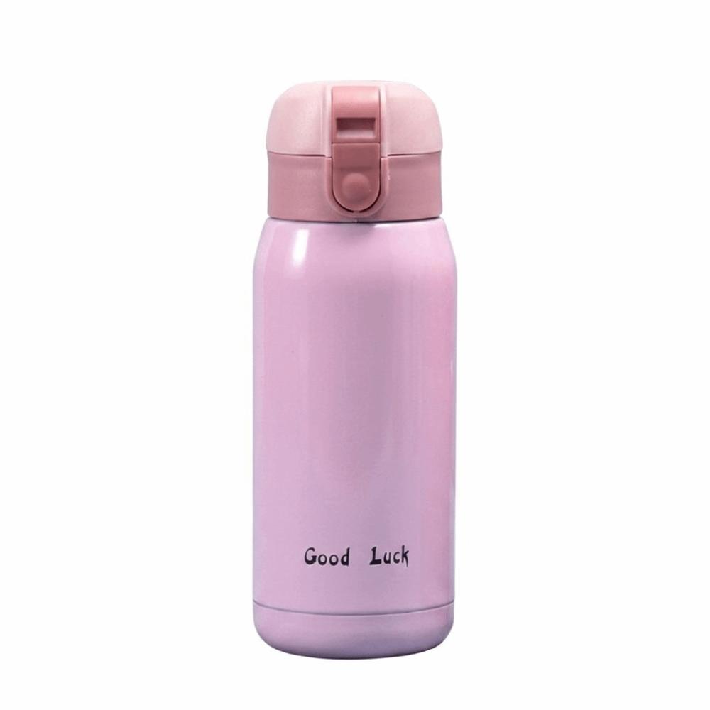 One Touch Flip Lid Vacuum Insulated Cup 360ml Insulated Mug Travel Bottle Outdoor Hiking