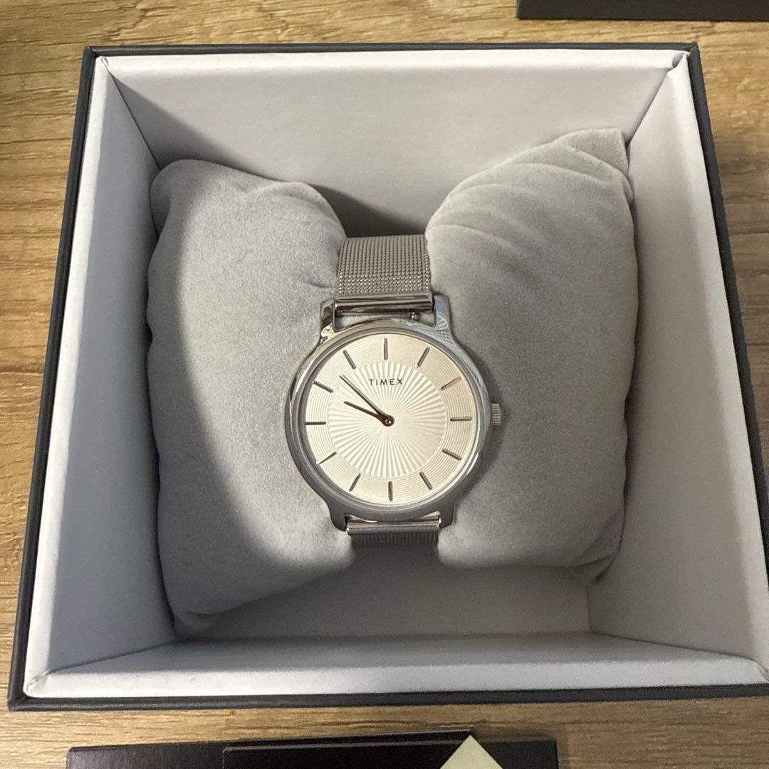 TIMEX Transcend Silver Watch