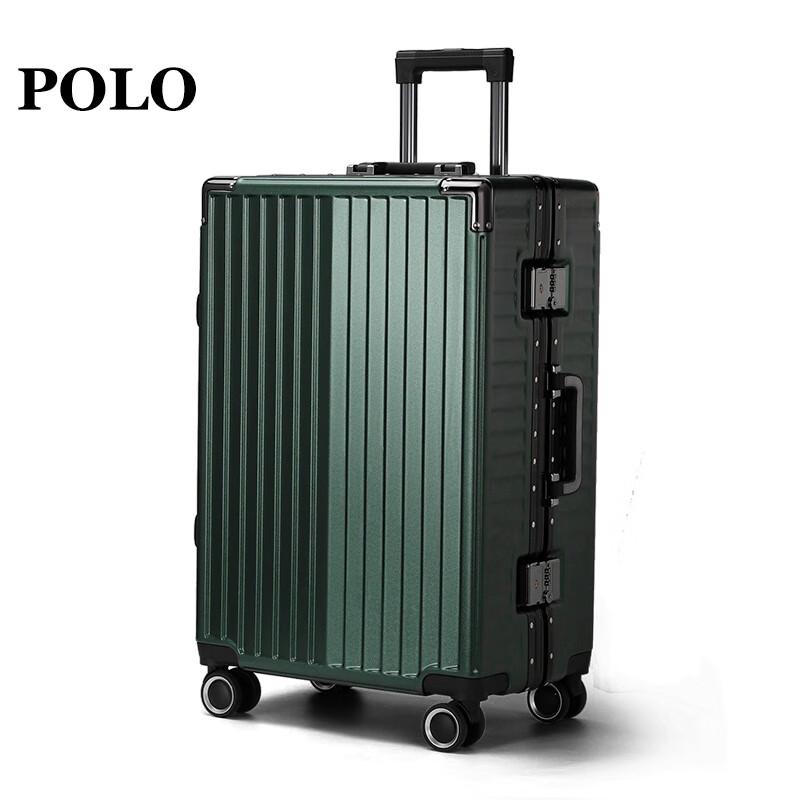 POLO Hardside Spinner Luggage with TSA Lock 24 inch