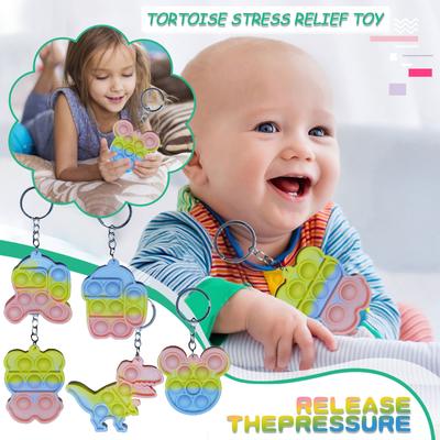 Mini Stress Relief Office Toy Autistic Children Adult Holiday Toy Key Ring