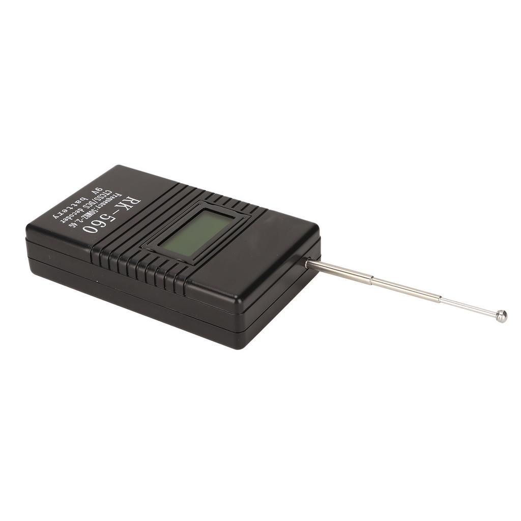 Mini Radiofrequenzzähler 50MHz‑2.4GHz Tragbarer Radiofrequenztester mit Antenne für