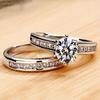 Luxurious Geometric Elegant Rings, Wedding Engagement Party Jewelry Accessories