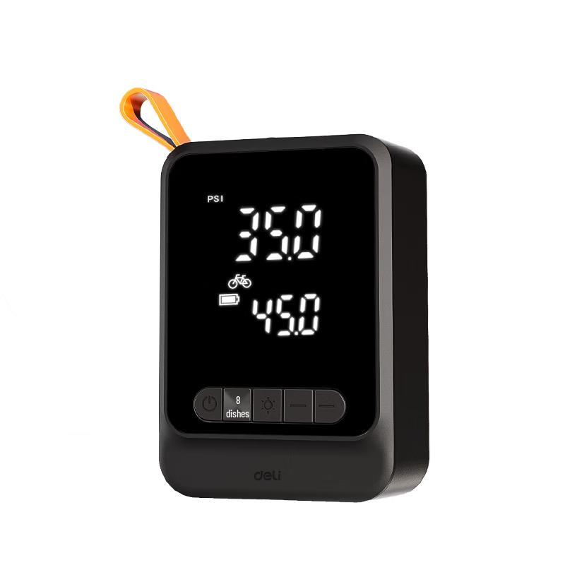 Deli Portable Dual-Power Digital Tire Inflator