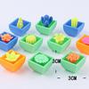 4 Pcs/Set Colorful Plant Flower Cactuse Growing In Water Creative Funny Toys Absorbed Water Expansion for Kids Gift